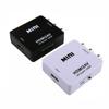 HDMI To AV RCA Adapter HDMI Converter MINI Box RCA AV CVSB LR Video Composite AV Scaler Converter For PC HDTV Projector