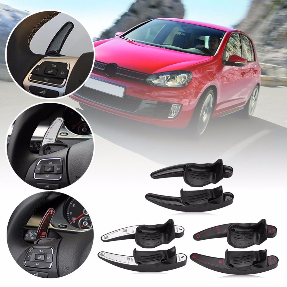 2 шт., подрулевое колесо переключения передач автомобиля для VW CC Golf 6 Passat B6 Jetta MK5, рычаг переключения передач рулевого колеса автомобиля