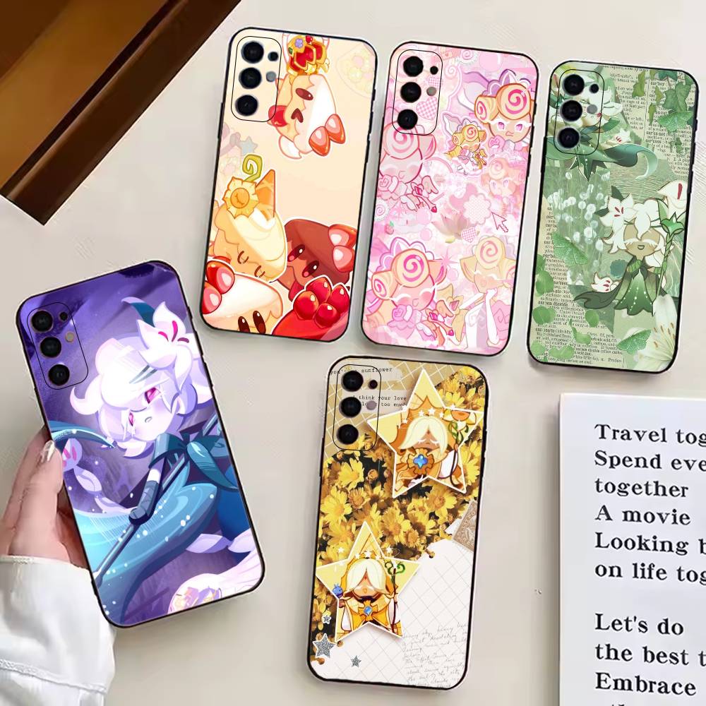 Чехол для телефона Game C-Cookie R-Run Kingdom для Samsung S25, S24, S21, S22, S23, S30, Ultra, S20, Plus, Fe, Lite, Note, 10, Черный
