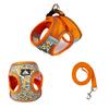 Dog Harness with Leash Reflective Breathable Pet Chest Strap for Small Dogs Cat Vest Harness Dog Accessories