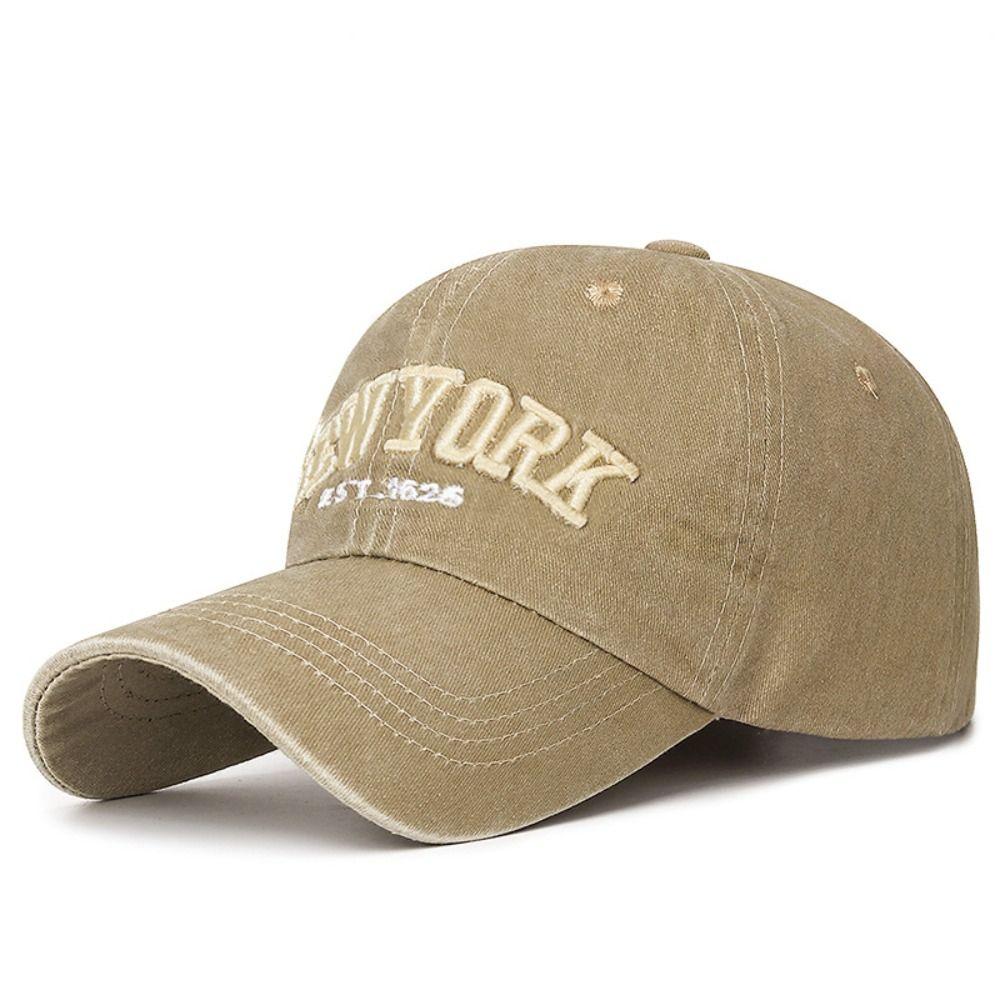 NEW YORK Letter Embroidery Baseball Caps Quick-drying Trucker Caps Fashion Sun Hats