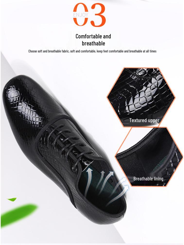 Мужские износостойкие танцевальные туфли: Современный, Квадратный, Бальный, Уличный и Настольный стили