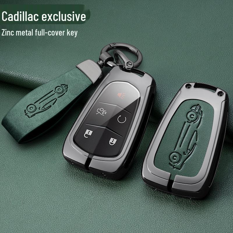 Премиальный металлический чехол для ключа Cadillac XT5, CT5, XT4, XT6, CT6, XTS, ATSL, CT4