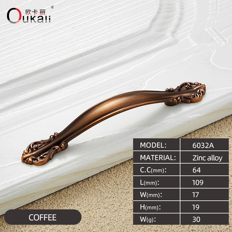 High Quality Luxury Furniture Handle Drawer Cabinet Wardrobe Door Handle Knob Hot Sale