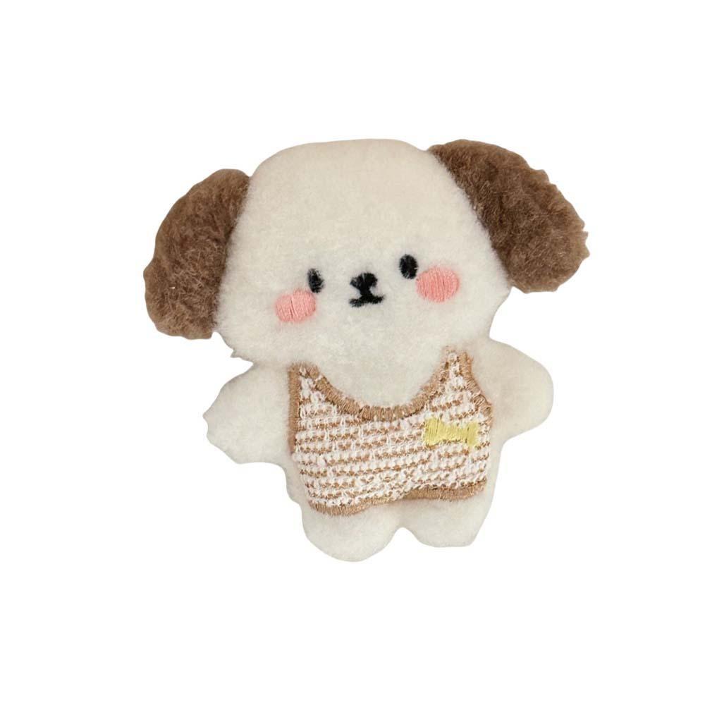 Ювелирные изделия Аксессуары Плюшевая собака Значок на лацкан Значок для собаки Маленький орнамент Сумка Подвеска Детские игрушки