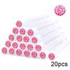 20pcs Empty Eyelash Brushes Tubes Reusable Eyelash Mascara Wand Container Sparkling  Lash Spoolies Combs Dust-proof Flask Case