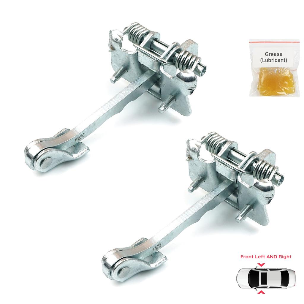 EDP726-1 2 Pieces Front Door Hinge Stop Check Strap Limiter for Renault Trafic MK2 Vauxhall Opel Vivaro A Nissan PriMastar X83 4408993