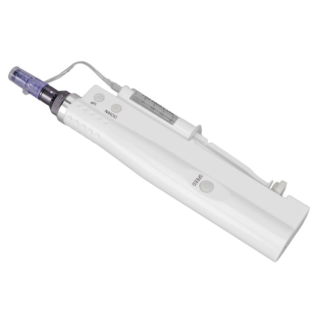 Электронная ручка с микроиглами Увлажнение кожи Уменьшение тонких морщин Улучшает дряблость Микроиглы Ручка