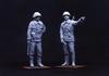 Valkyrie Miniature Current German Cold War Traffic Military Police Set 2 Pieces Resin Kit VM35032 1/35 Russian/Soviet/East