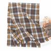 New Year's Wool Scarf Autumn and Winter Plaid Scarf Women's Versatile Scarf Thickened Warm Simple Tassel Shawl