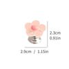 Universal Flower Shaped Toilet Tank Button Drawer Handle Toilet Button Toilet Lid Lifter  Toilet