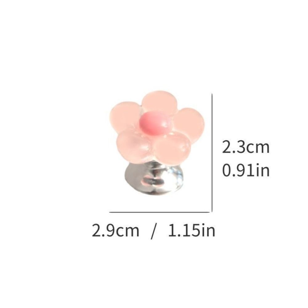Universal Flower Shaped Toilet Tank Button Drawer Handle Toilet Button Toilet Lid Lifter  Toilet