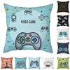 Новый чехол для подушки Game Lover, синий чехол для подушки с ручкой клавиатуры, гарнитура, наволочка, геймерское кресло, декор автомобиля, защита, наволочки на талию
