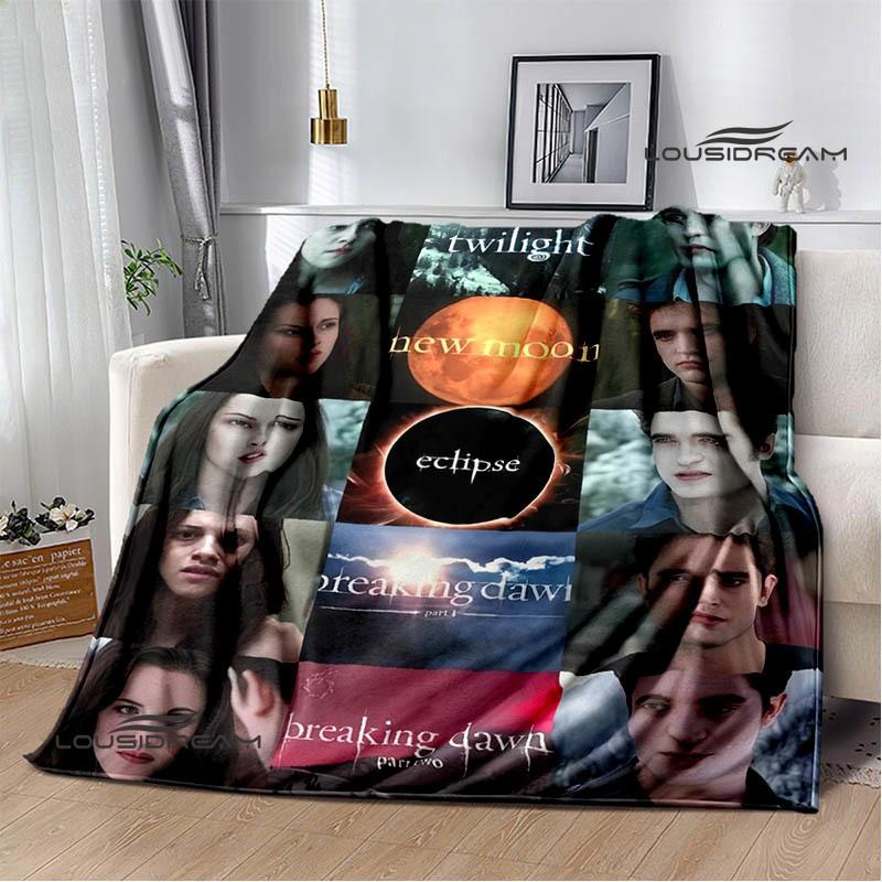 The Twilight Saga printed blankets picnic blanket Warm Flannel blankets Soft and comfortable blanket bed linings Birthday Gift