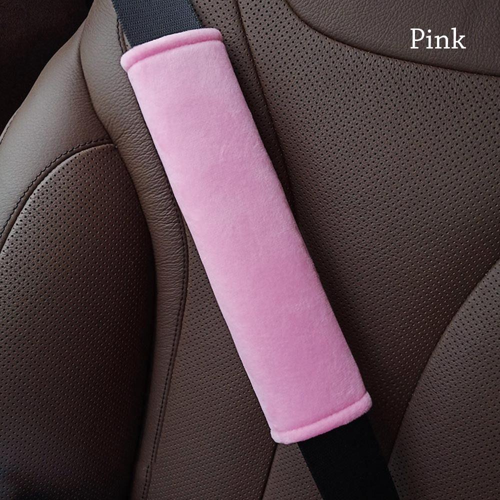 Adjustable Car Safety Belt Shoulder Pad Plush Shoulder Guard Durable Car Seat Belt Cover Adults