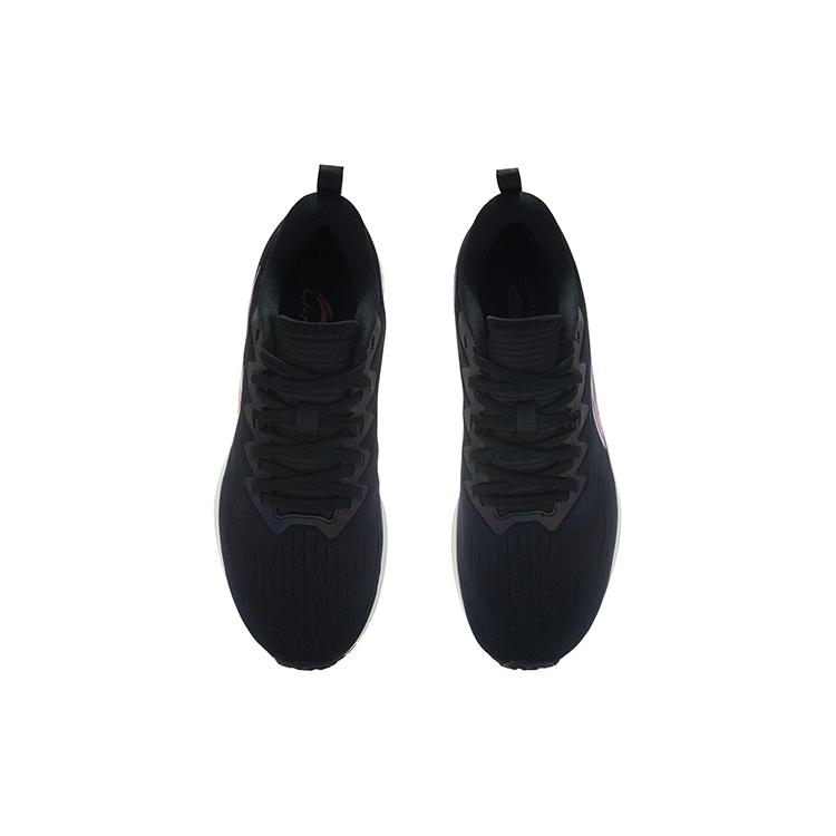 Li Ning Red Hare 4 Удобная ткань Нескользящая Износостойкая Низкие Легкая пена Беговые кроссовки Мужские Фиолетовые ARMR003-10