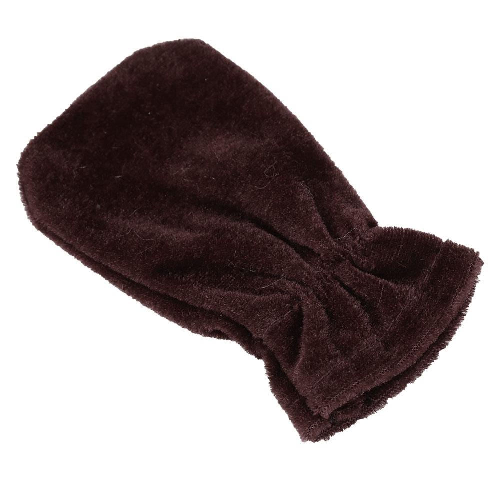 3 шт. Универсальный плюшевый чехол для педалей пианино Защитный аксессуар для музыкальных инструментов(кофе)