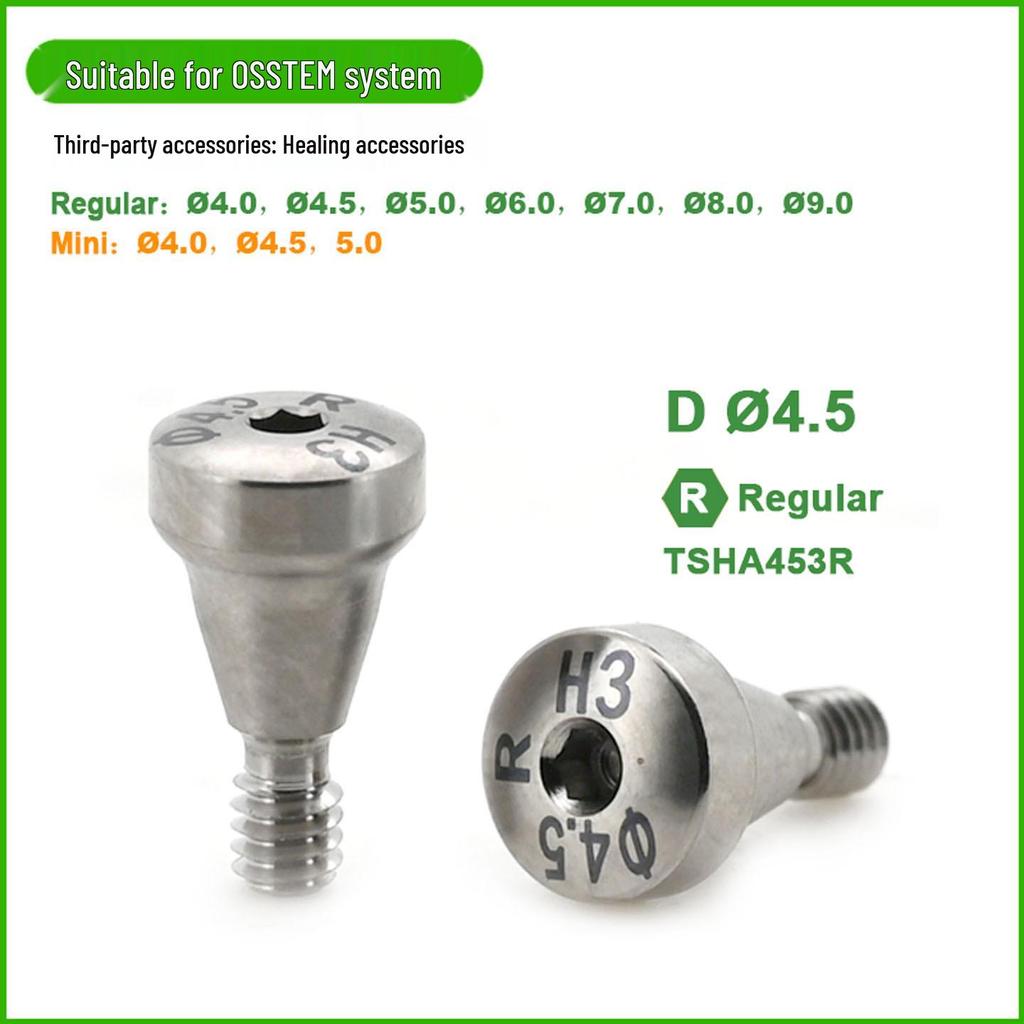 Лечебный абатмент Osstem для дентального имплантата Восстановление одного зуба
