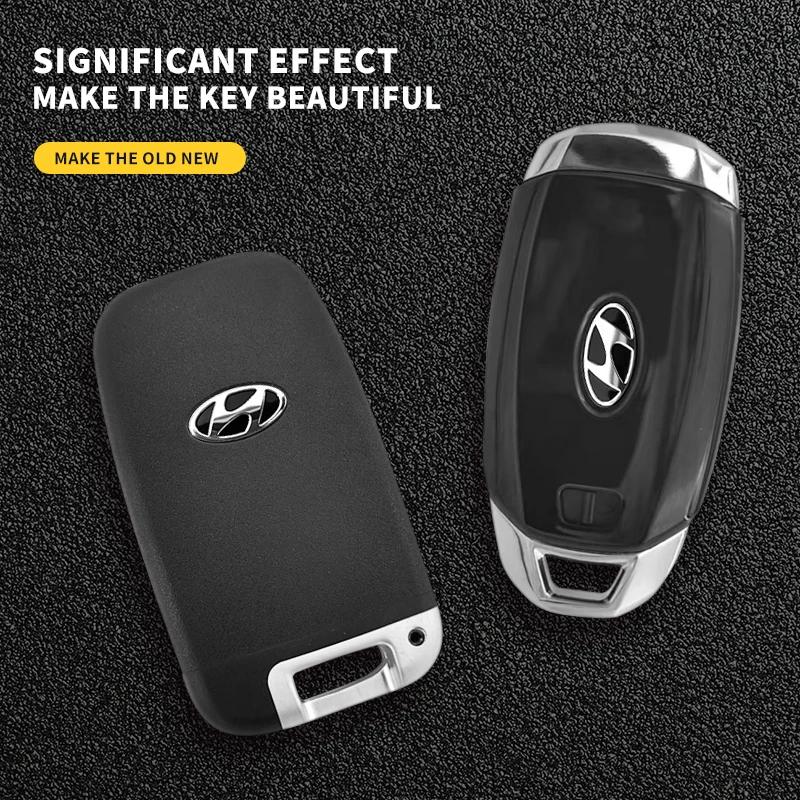14mm 16mm 19mm Car Key Badge Emblem Replacement Sticker For Hyundai Mistra Lafesta Elantra Accent IX35 ix25 I20 I30 Azera Sonata lf3
