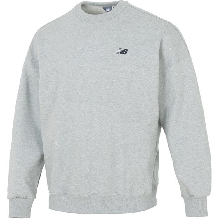 New Balance Sweatshirt Men's Gray AMT44322-GHM