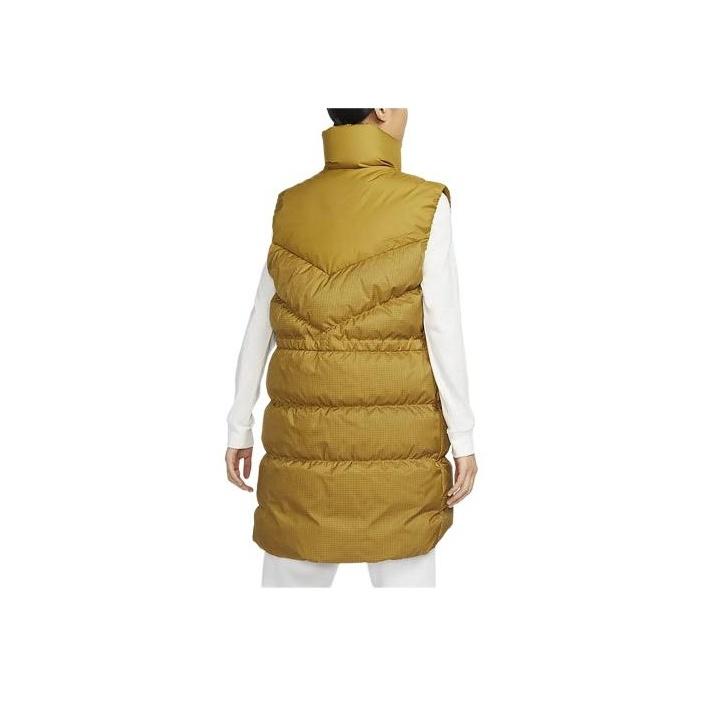 Nike Спортивная ветровка Therma-FIT однотонный свободный жилет на молнии с воротником-стойкой женский жилет бронзовый FN0031-716