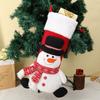 New Christmas stockings, cartoon old man snowman elk Christmas decorations, Christmas pendant gift bags