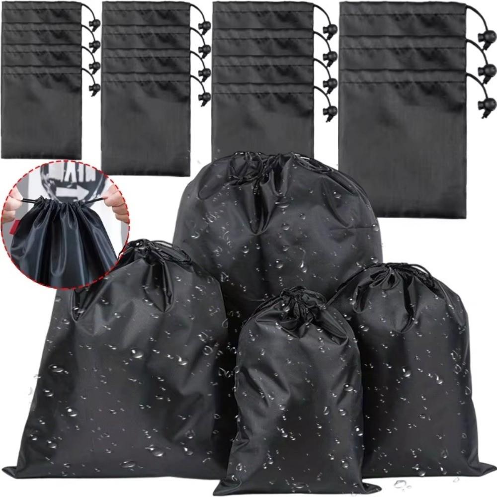 Drawst Closure Drawstring Storage Pouch Nylon Drawstring Bags New Cosmetic Bags Travel Storage