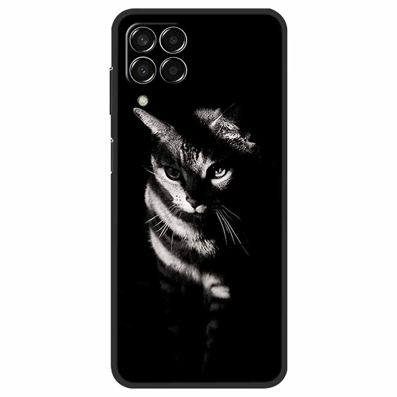 Чехол для Samsung Galaxy M33 / M53 Мраморный Мягкий Силиконовый Задний Чехол для Samsung M53 2022 Fundas Чехол M 33 53 5G Чехол для Телефона Coque
