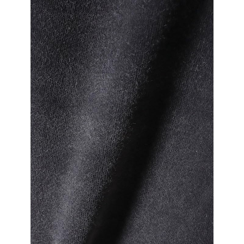 [Beams Heart] Pants GMS Wide Straight Cotton Urake Men's BLACK S