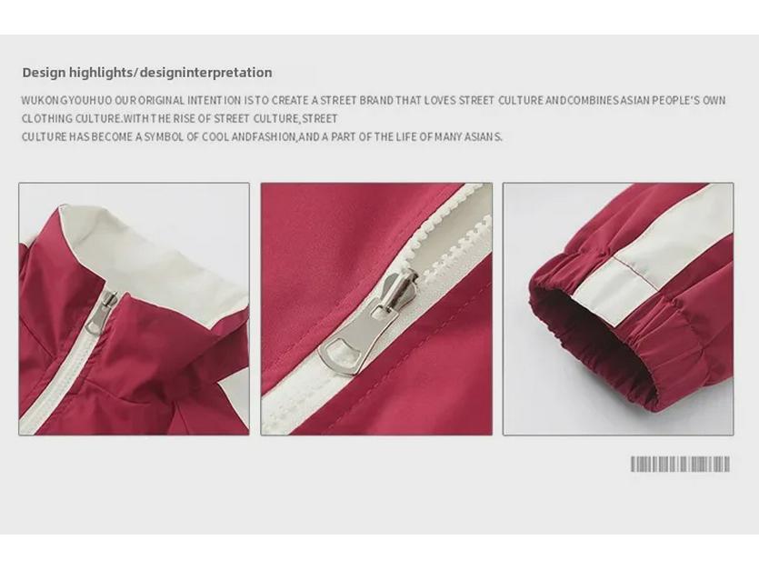 Мужская повседневная куртка с воротником-стойкой, осень 2024 г.