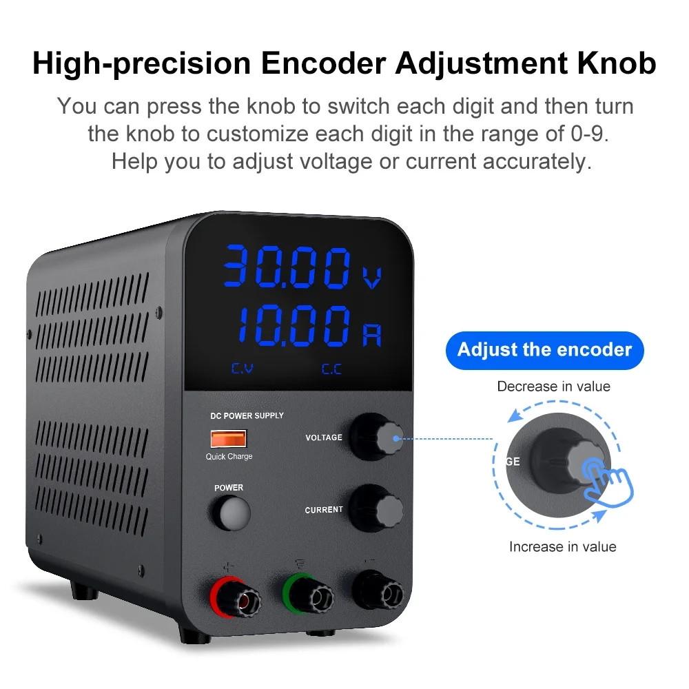 Портативное оборудование для технического обслуживания электроприборов Регулируемый источник питания постоянного тока Лабораторный регулируемый блок питания