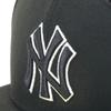 New Era Cap MLB New York Yankees NY BlackOutline 7 38 5950 NEYYAN BLK BLK SWHT 25J