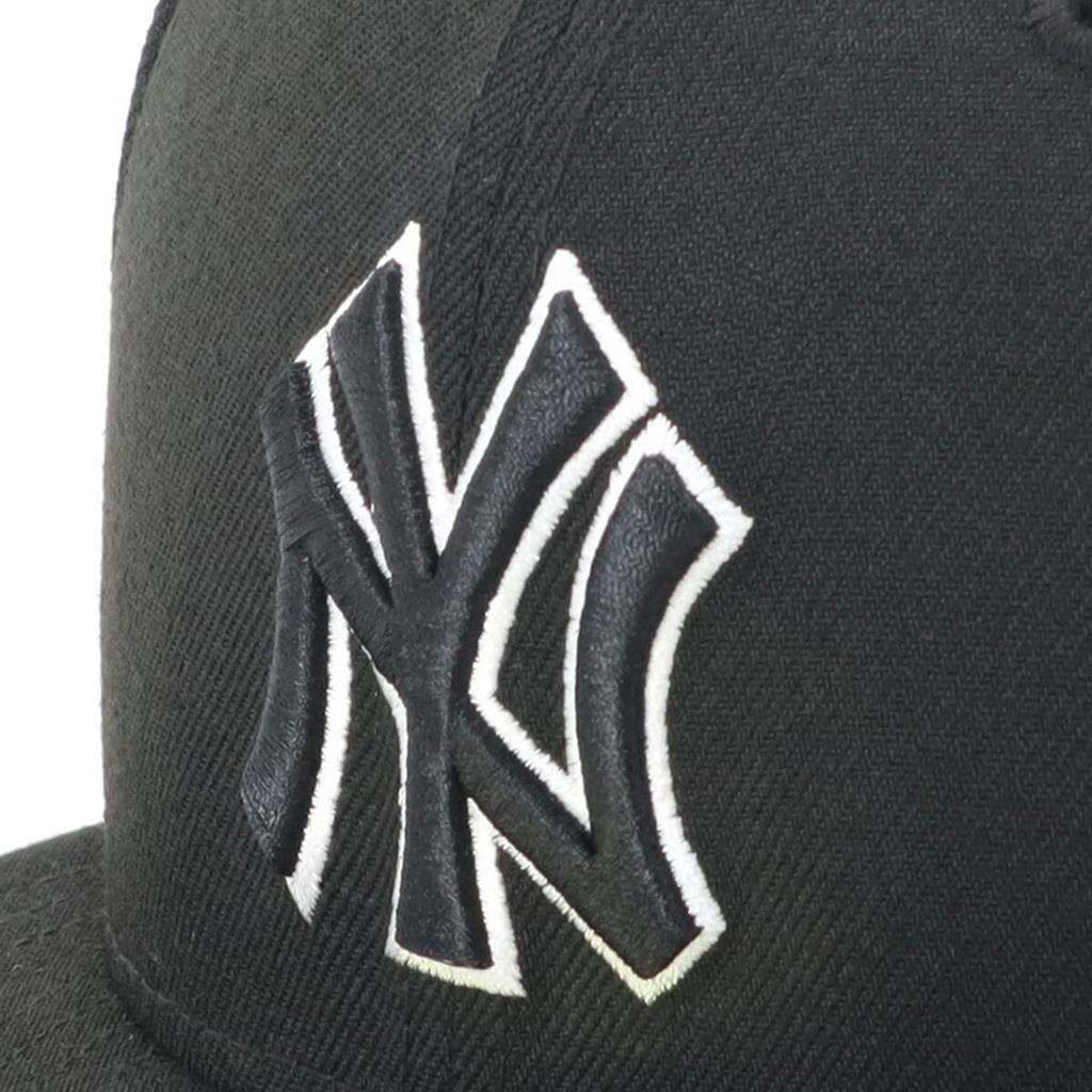 New Era Cap MLB New York Yankees NY BlackOutline 7 38 5950 NEYYAN BLK BLK SWHT 25J