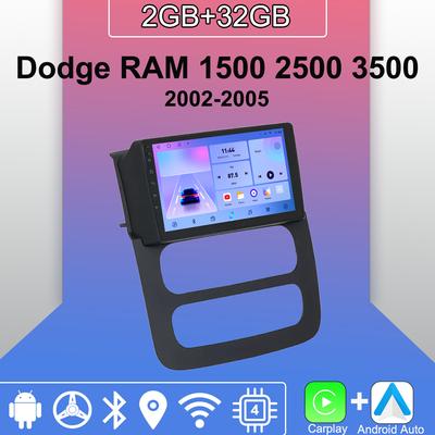 Android Carplay автомобильное радио для Dodge RAM 1500 2500 3500 2002-2005 мультимедийный проигрыватель головное устройство стерео GPS навигация BT WIFI 2+32 ГБ