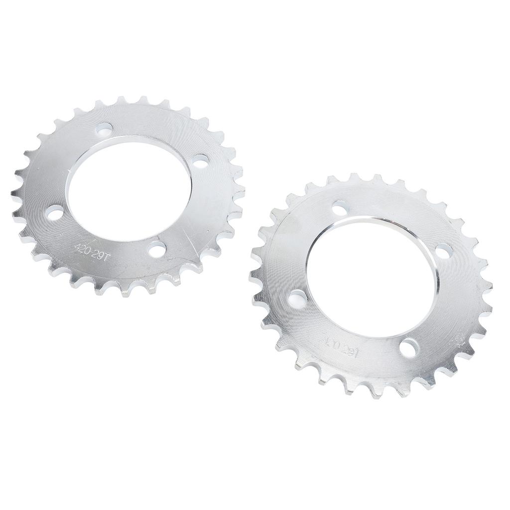 2 шт. 420 29T звездочка стальная 29 зубьев задняя звездочка для мотоцикла ATV внедорожника