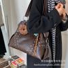 Retro Portable Locomotive Bag Women's 2025 New Trendy Fashion Niche Tote Bag High-end Large-capacity Armpit Bag