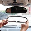 ABS Chrome Car Styling Inner Rearview Mirror Frame Decoration Cover Sticker For Land Rover Freelander 2 2009-2015