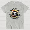There Is A Light That Never Goes Out Double Decker Bus Cotton Casual Cool Loose T-Shirt