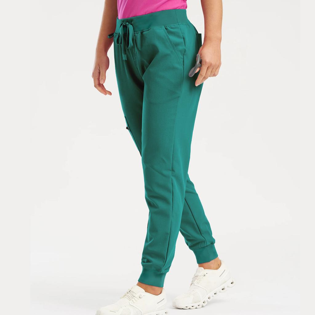 Women's Pants Solid Color Casual Sports Pants With Pockets And Drawstring Jogging Pants