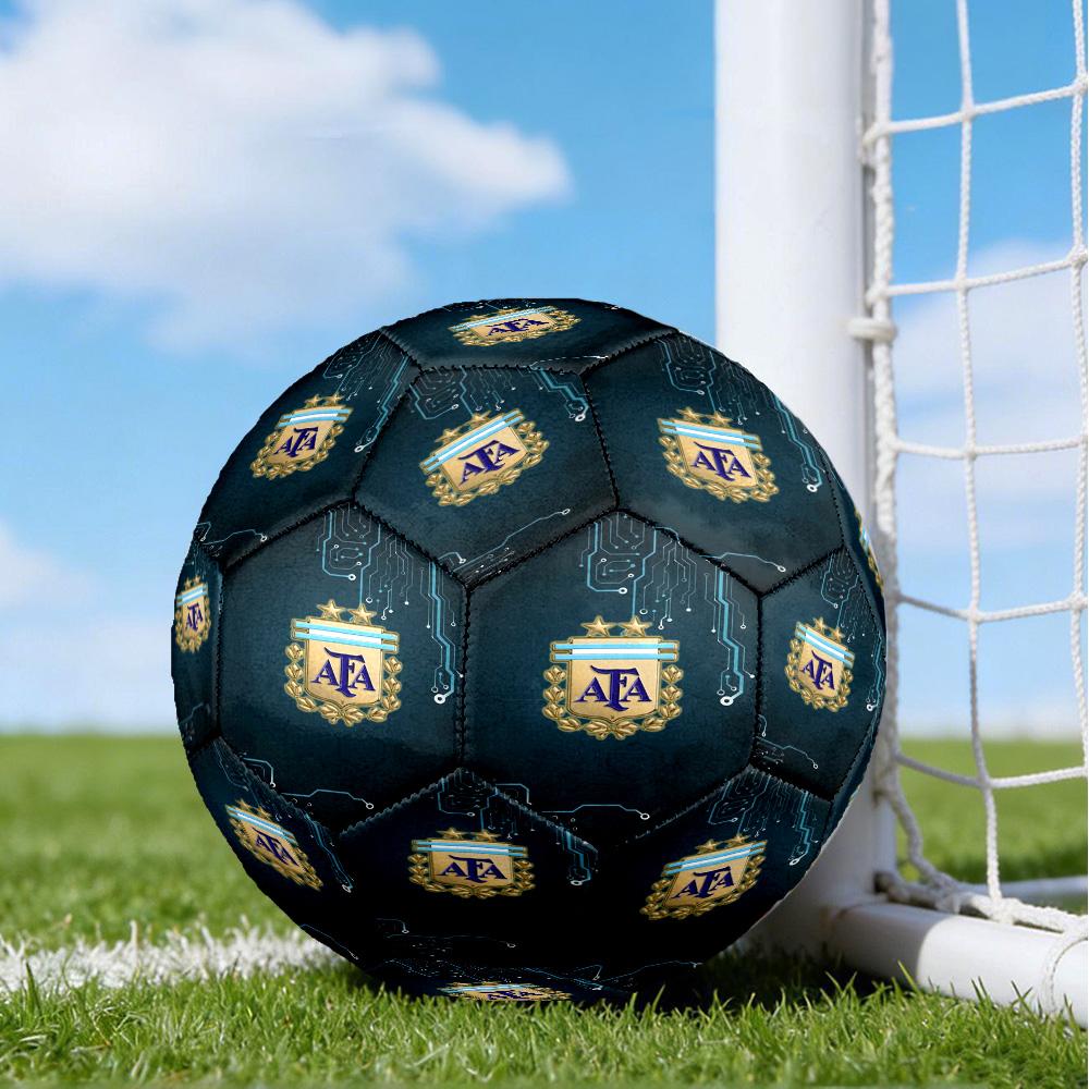 Argentina Football club Printed Size 5 Soccer Balls, High-Quality, Anti-Slip, Protective Football, A Unique Gift , Birthdays, Christmas Gifts
