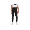 Nike Comfortable Fashionable Simple Versatile Pants Kids Bottoms Black DQ3978-010