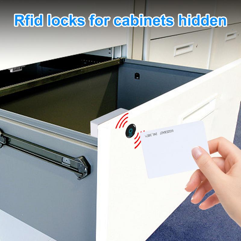 Дверной замок Rfid DIY Дверные замки Rfid с защелкой Защитный замок для шкафа Умный замок Rfid для ящика двери шкафа