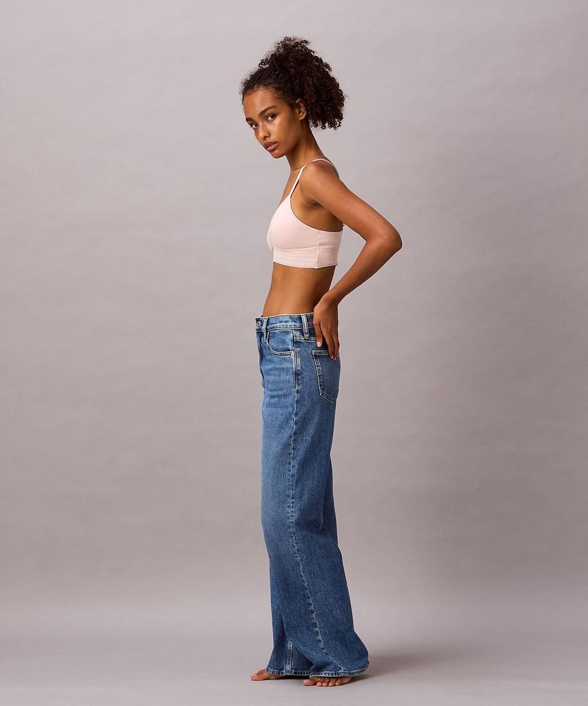 Бюстгальтер-треугольник с легкой подкладкой QP3461O XS NYMPHSTHIGH2NT [Calvin Klein] [Официальный бренд]