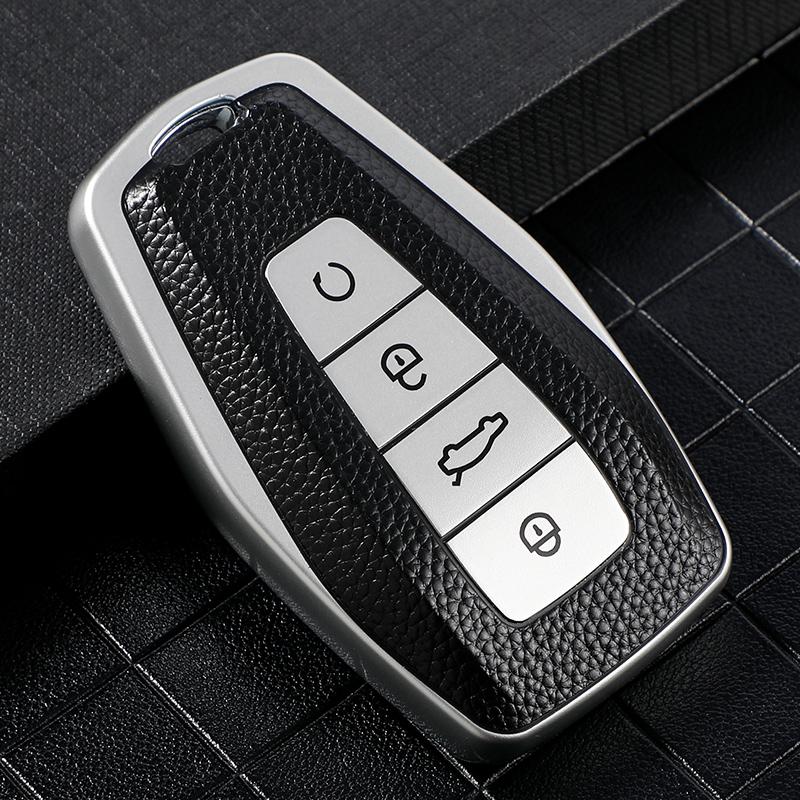 Чехол для дистанционного ключа из ТПУ для Geely Coolray Atlas Boyue NL3 Emgrand X7 EX7 SUV GT GC9 Borui, защитный чехол для автомобильного ключа