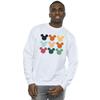 Disney Mens Mickey Mouse Heads Square Sweatshirt