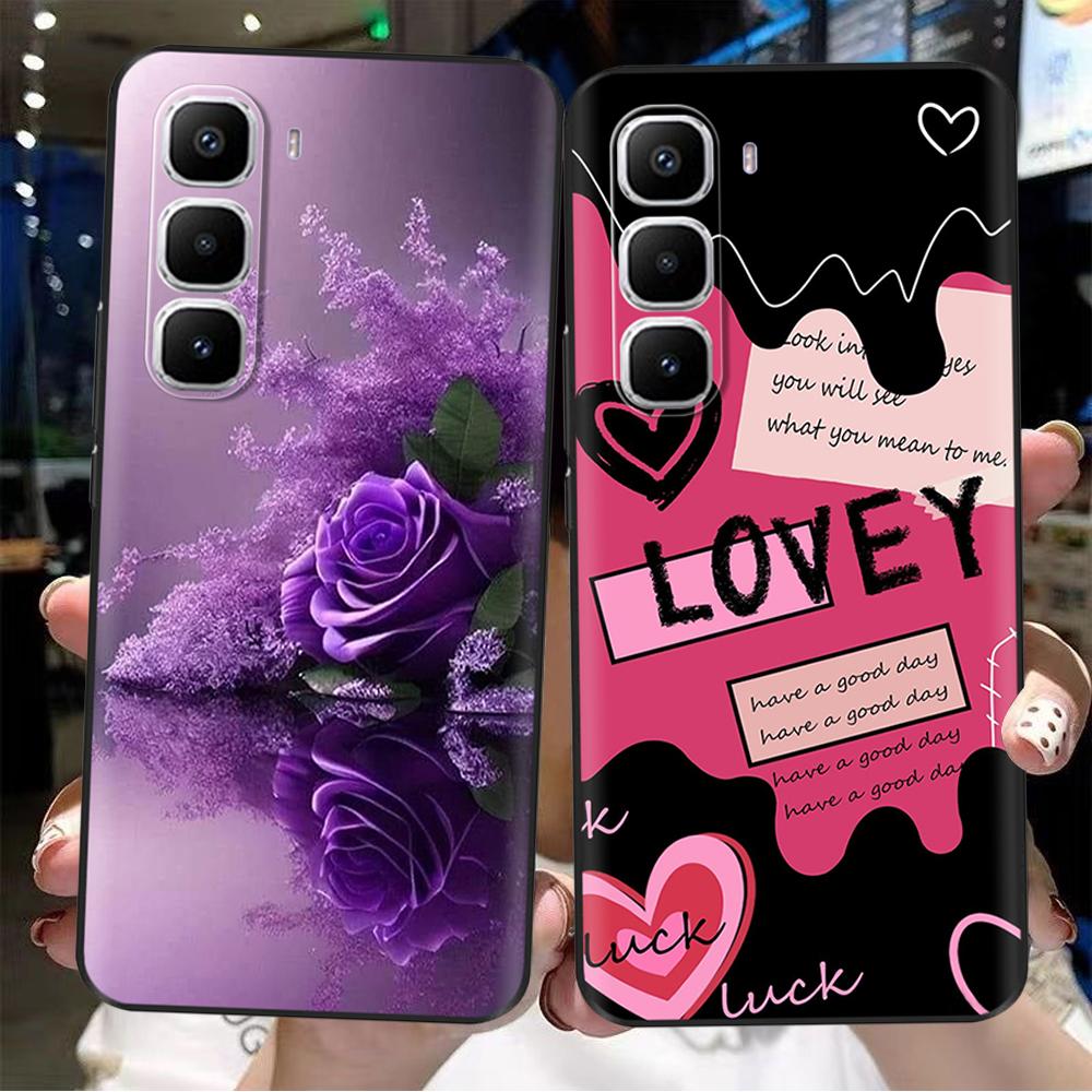 Чехол для Infinix Hot 60 Pro Plus, Корпус телефона, Крутые Животные, Роскошный, Девчачий, Мягкий Силиконовый Чехол для Infinix Hot 60 Pro, Мультяшные Чехлы