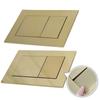 Для TECE Dual Flush Actuator Plate Push Button Plate Gold Concealed Cister Toilet Flush Button Bathroom Toilet Accessories