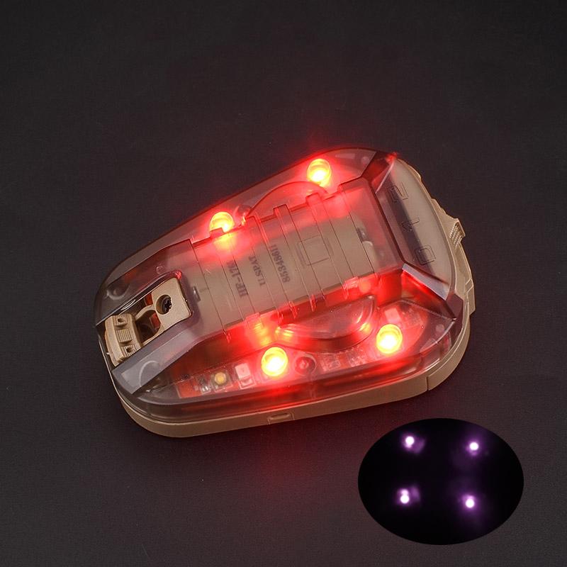 Светильник Hell-star в виде божьей коровки HEL-STAR Уличный стробоскопический ИК-светильник для выживания, фонарь для шлема