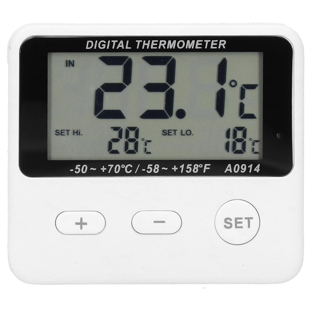Холодильник-сигнализация термометр для использования в помещении и на открытом воздухе универсальное измерение температуры с зондом