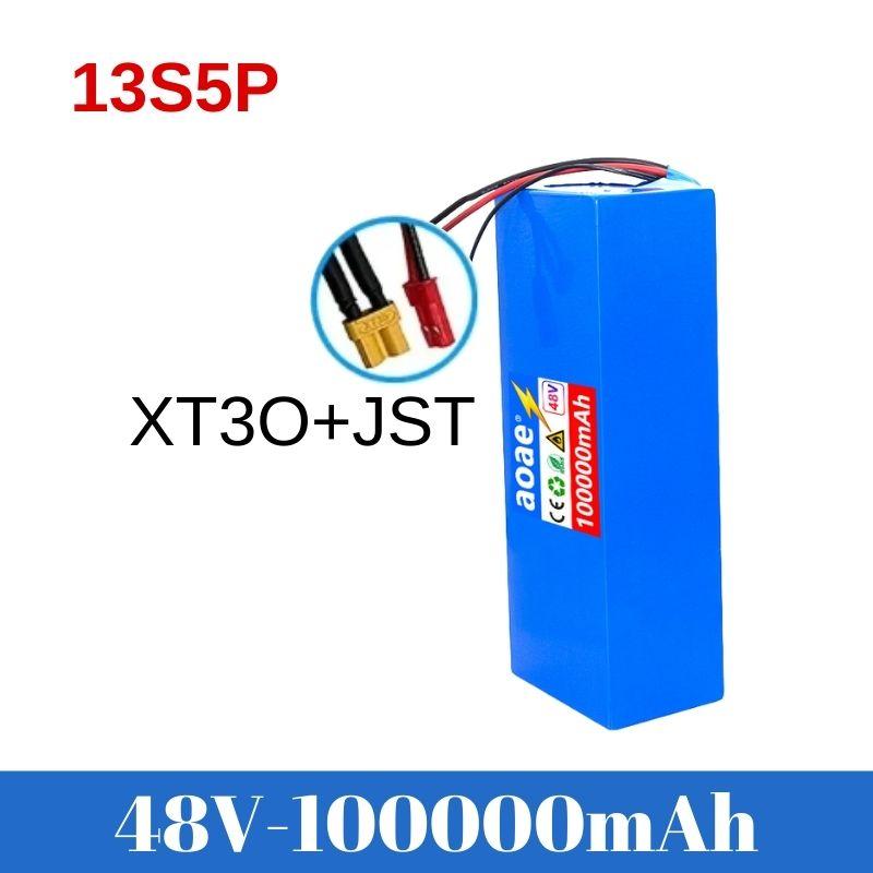 48V 100ah 13s5p Lithium Battery Pack 48v 100000mAh 250W-2000W Citycoco Motorized Scooter Batteries Built in 50A BMS